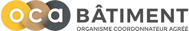Logo OCAB : Organisme Coordonnateur Agréé Bâtiment